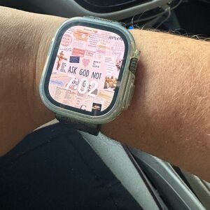Apple Smartwatch with Black Band